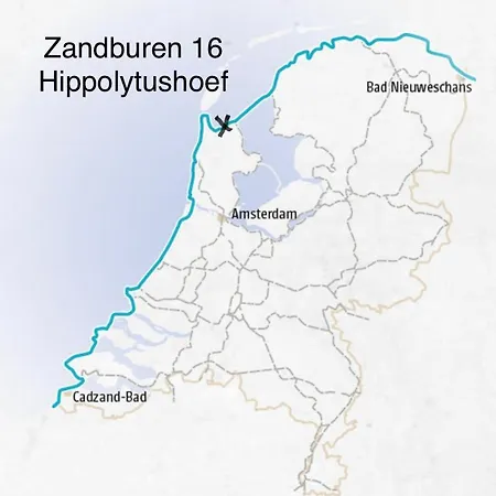 Op Zestien Apartamento Hippolytushoef